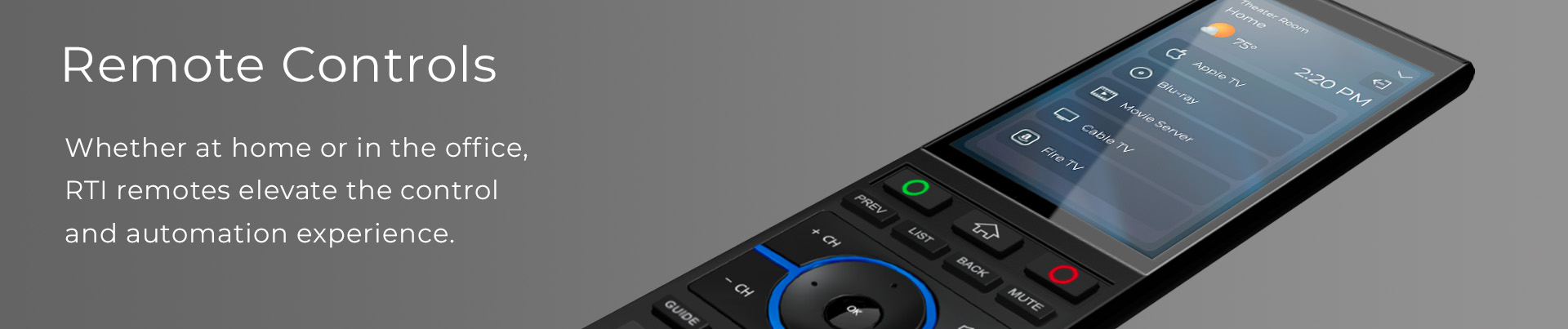 Remote Controls